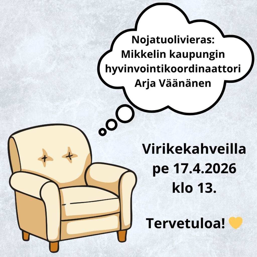 Nojatuolivieras: Arja Väänänen