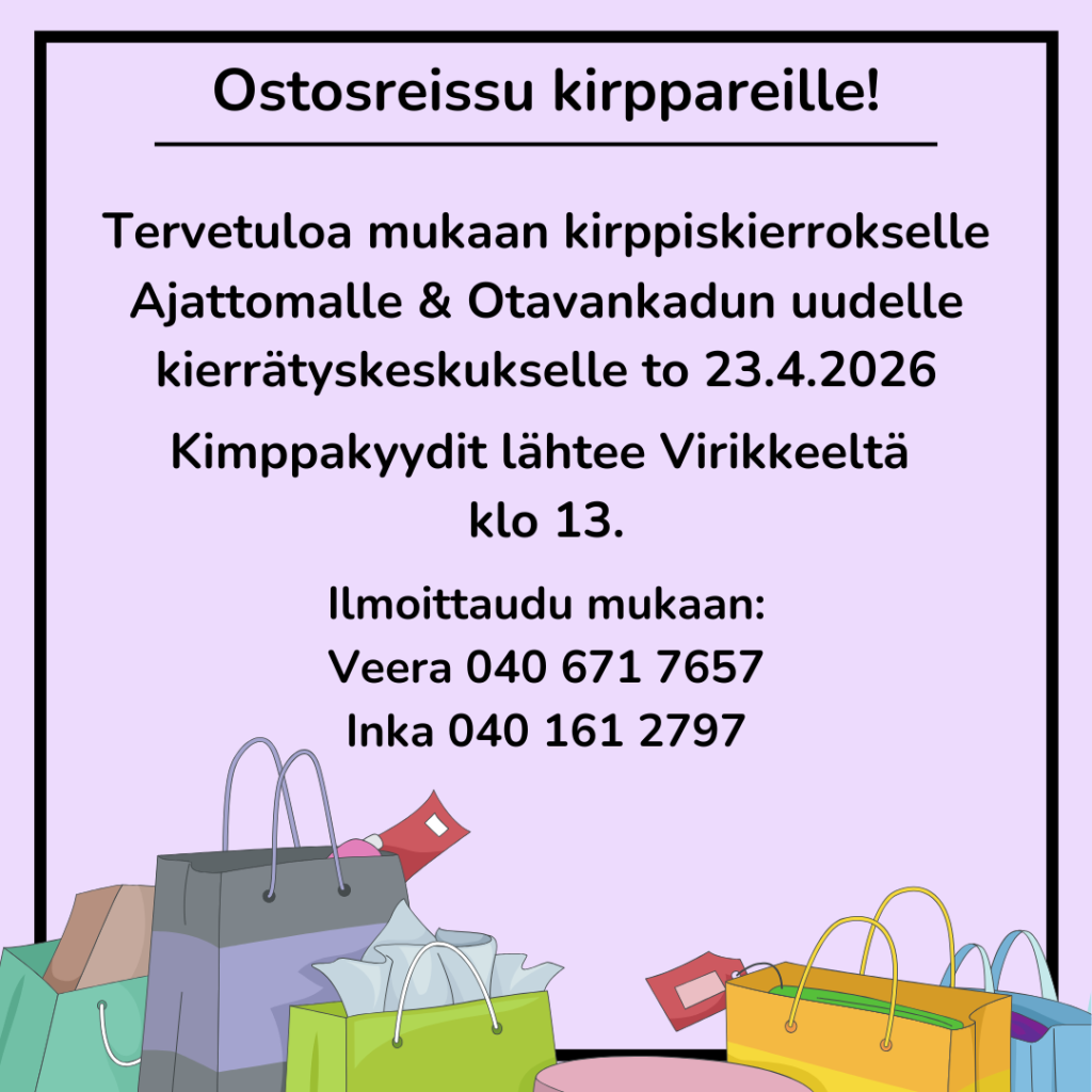 Retki kirppiksille to 23.4.