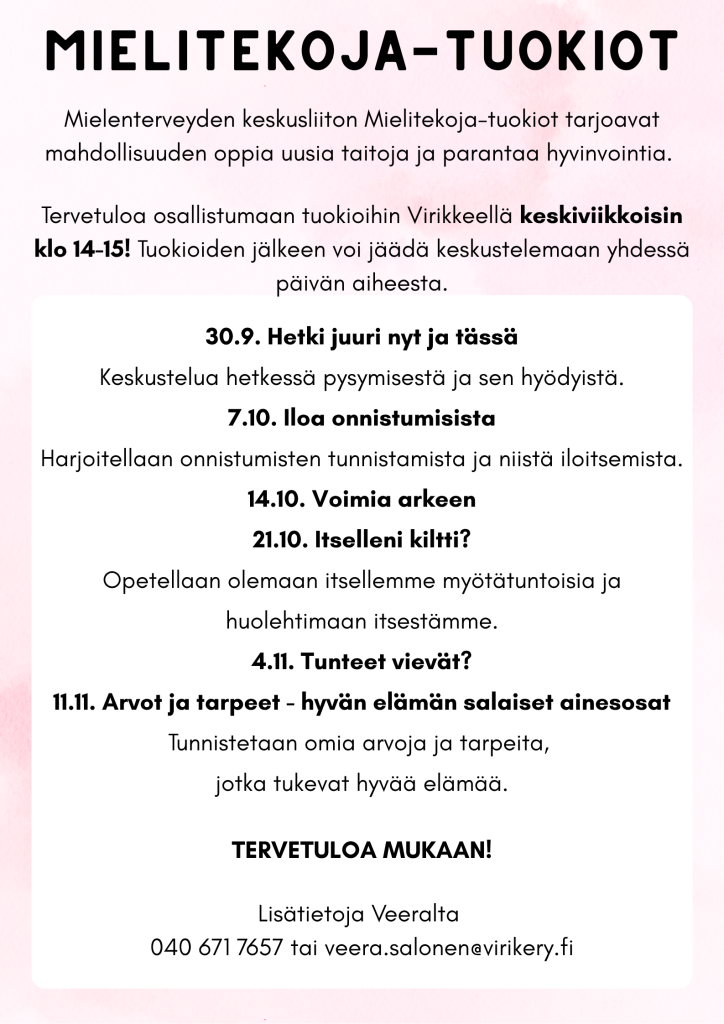 Mielitekoja-tuokiot